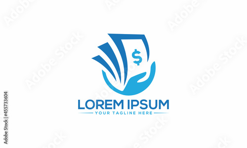 The Best Design financial/Pay logo unique modern minimalist simple creative abstract and vector