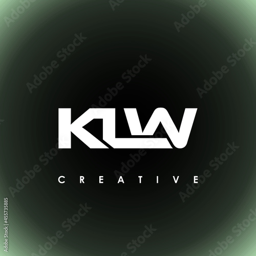 KLW Letter Initial Logo Design Template Vector Illustration