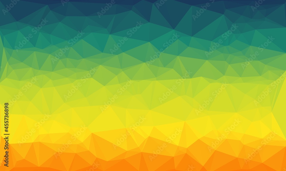 Fototapeta premium vibrant abstract multicolored background with poly pattern