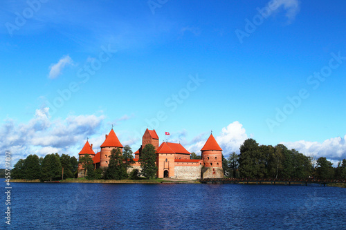 The watercastle Trakai in Lithuania, baltic states, europe