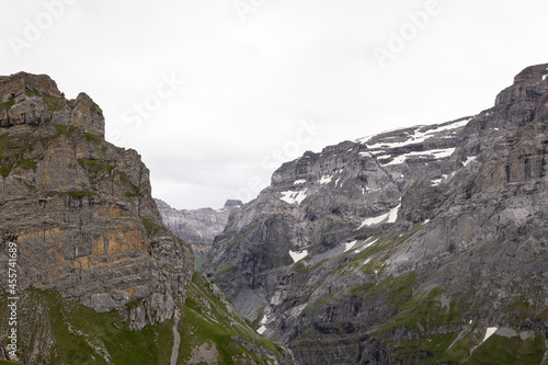 Amazing hiking day in the hearth of Switzerland. Wonderful scenery while climbing the summit and watching over the alps. Epic landscape.