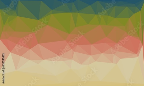 vibrant abstract multicolored background with poly pattern