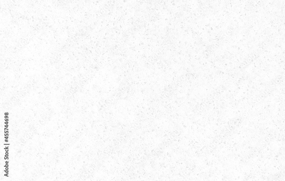 Fototapeta premium macro view of white grain granite stone texture with crystal pigments use as a background. white artificial stone background for interior material ,countertop or tabletop finishing.
