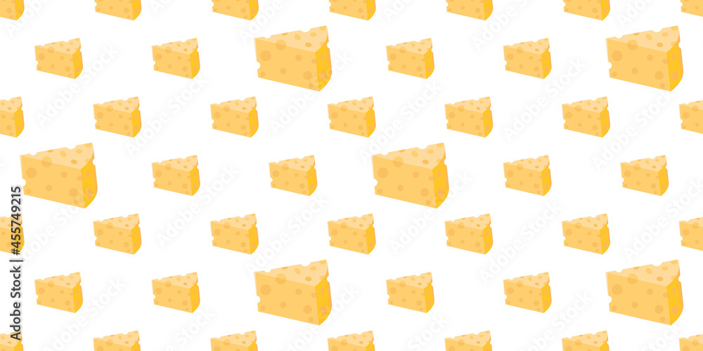 Cheese Icon Seamless Pattern M_2109001 Cheese Icon Seamless Pattern M_2109001