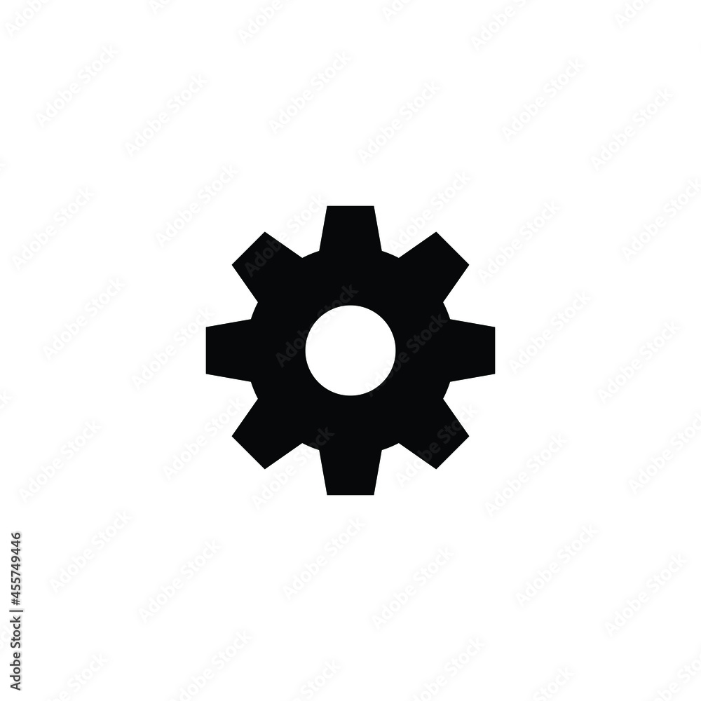 Gear icon. Settings icon. Gear or settings icon vector Gear icon. Settings icon. Gear or settings icon vector