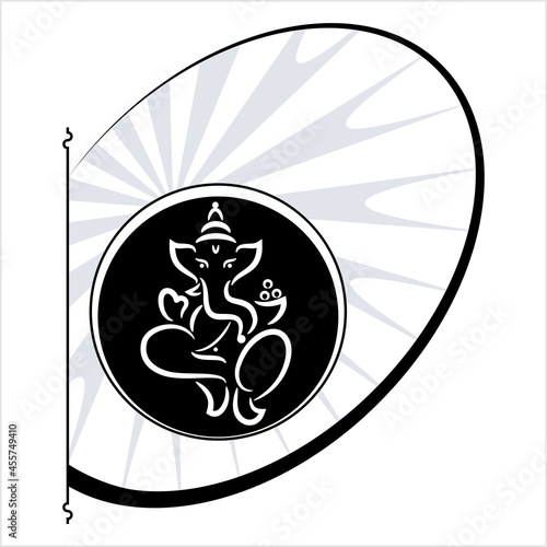 Ganesha Pen Ink Style M_2109041