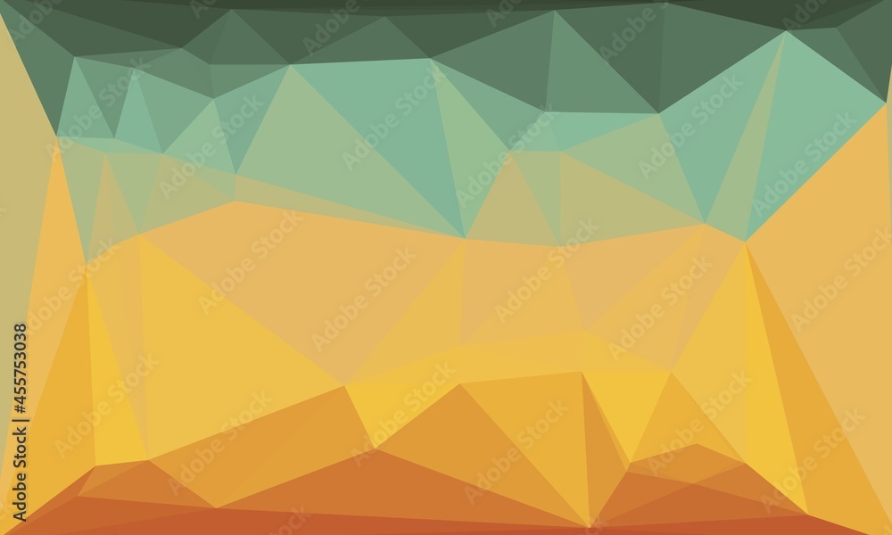 Fototapeta premium vibrant creative prismatic background with polygonal pattern