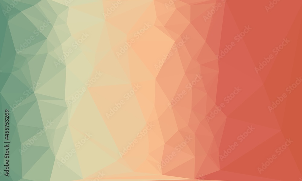 Obraz premium vibrant colorful geometric background with mosaic design