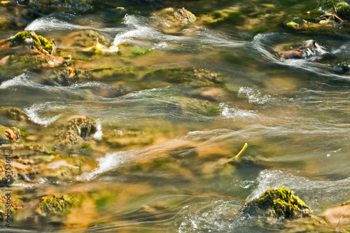 Rushing water long exposure photography