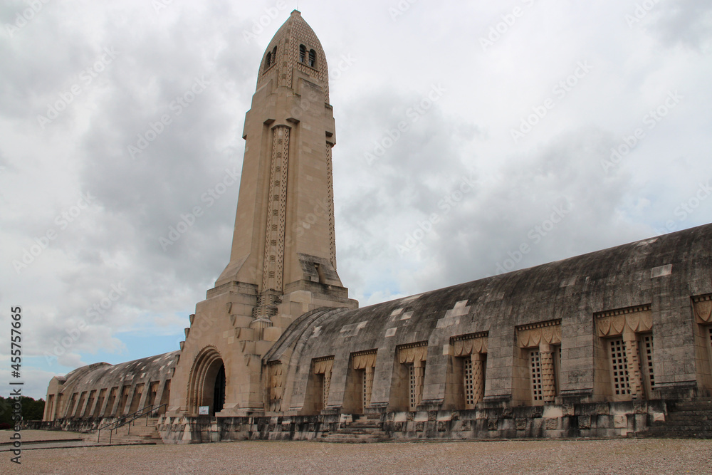 douaumont ossuary in lorraine (france)