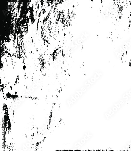Rough black and white texture vector. Distressed overlay texture. Grunge background. Abstract textured effect. Vector Illustration. Black isolated on white background. EPS10