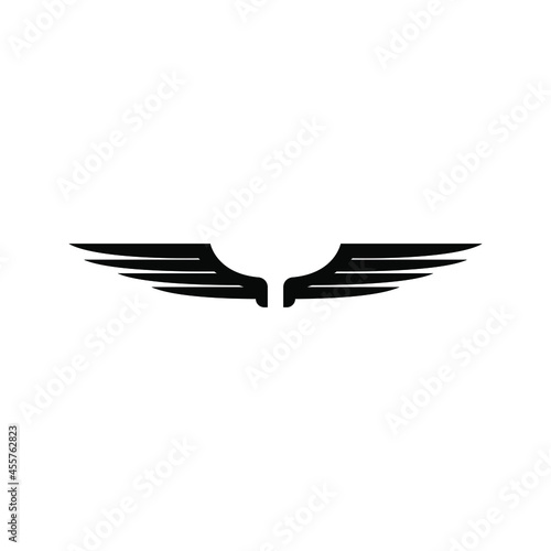 Canvas-taulu Angel wings icon vector