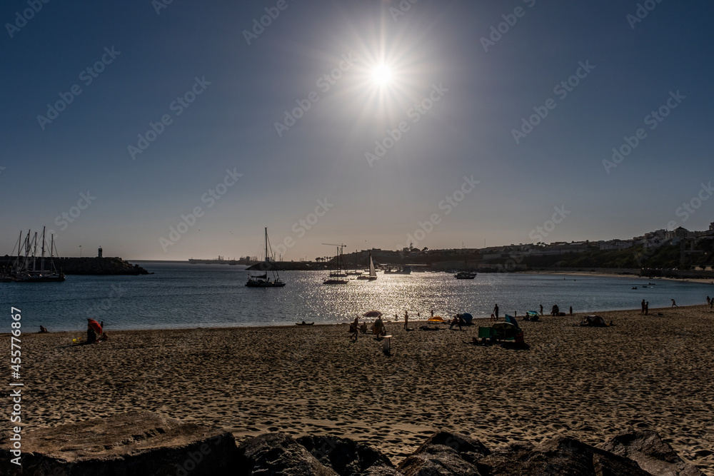 Fototapeta premium sunset over the sea