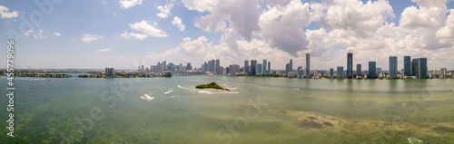 Aerial photo Pace Park Island Miami © Felix Mizioznikov