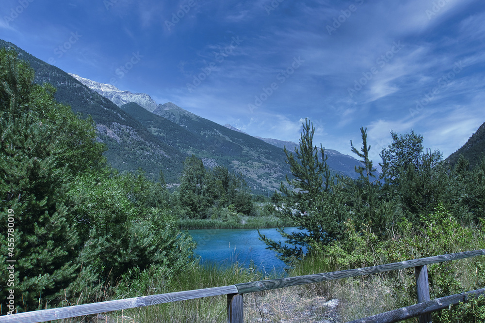 Fototapeta premium Lago di montagna, Lago d'Orfù