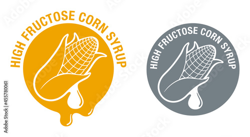 Corn Syrup with High fructose level, icon