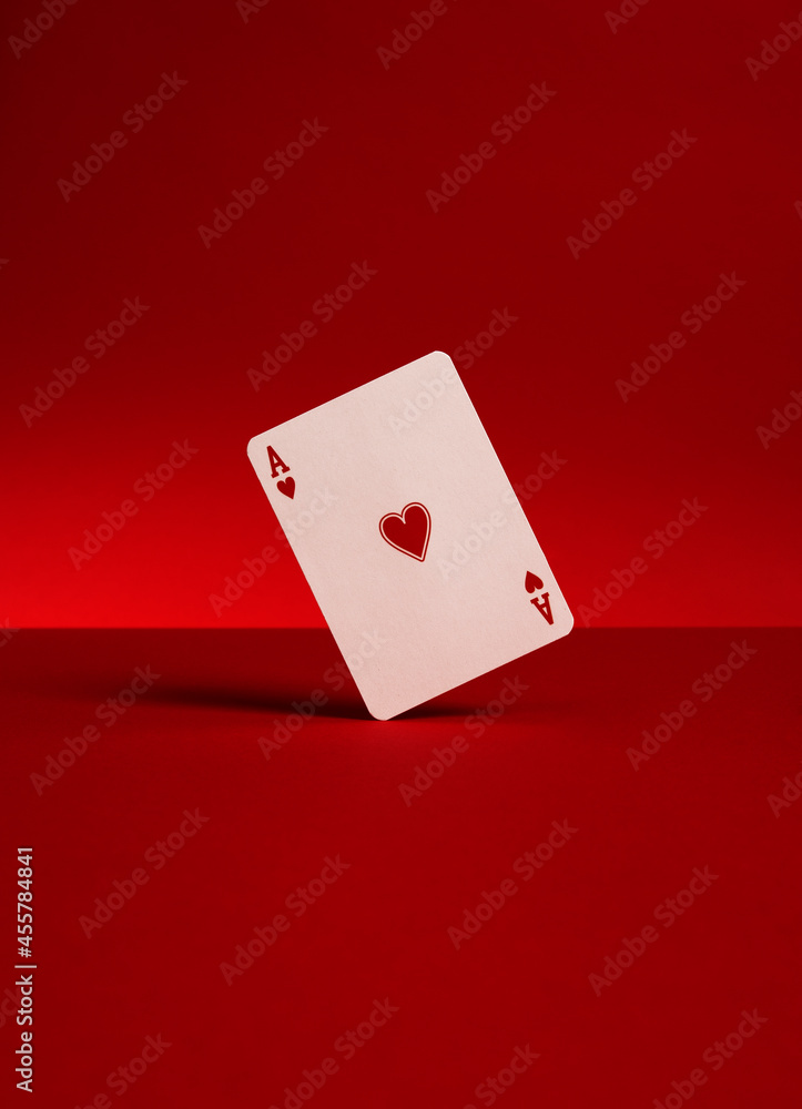 Poker card. Poker card.