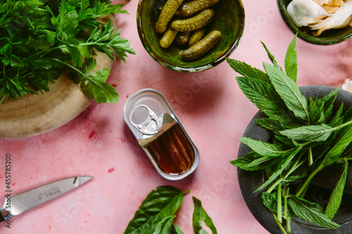 Salsa verde ingredients