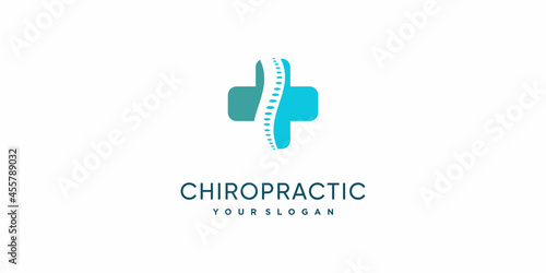 Chiropractic logo collection with creative element concept Premium Vector part 4