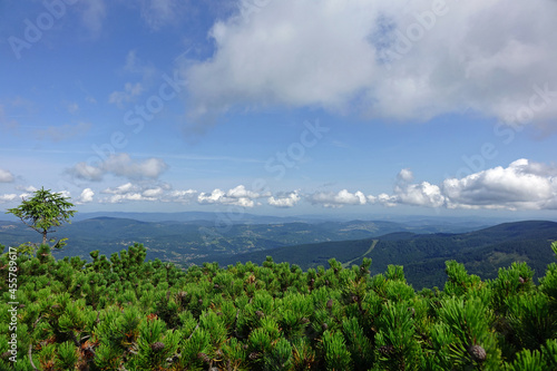 Fototapeta Naklejka Na Ścianę i Meble -  clouds over the mountains
