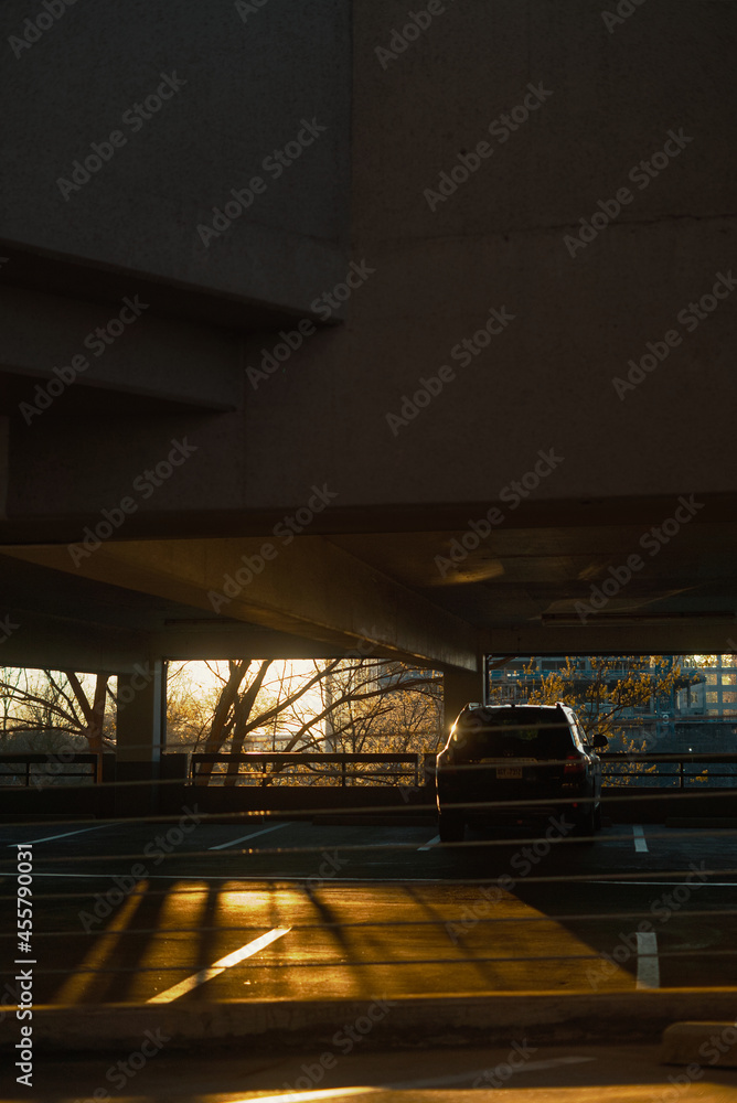 Sunset Parking Lot Sunset Parking Lot
