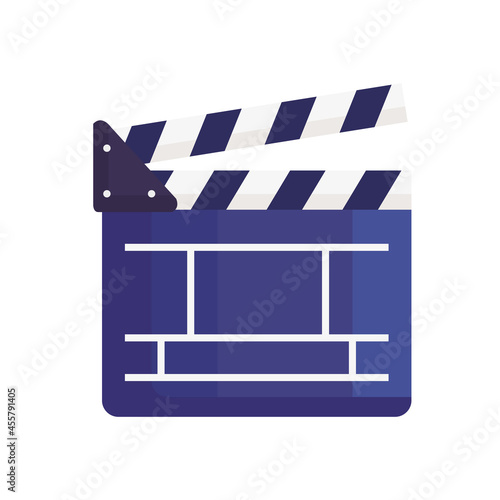 clapboard of movie