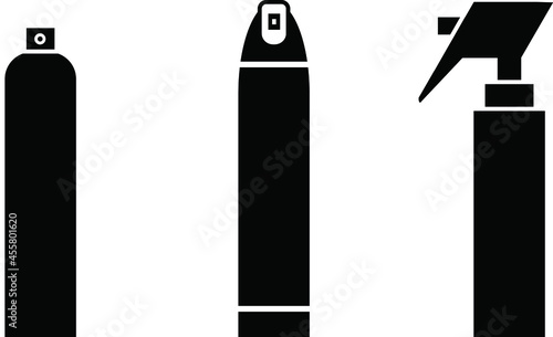 3 spray bottles with different styles