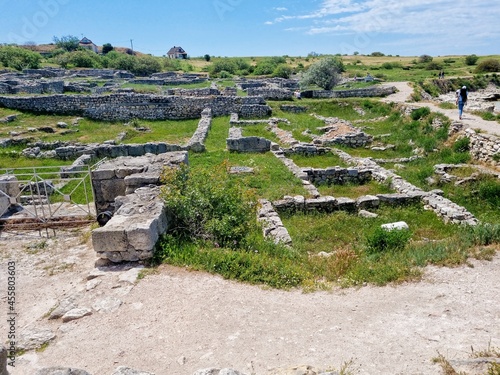 Museum-reserve Chersonesos Tauride. An ancient polis founded by the ancient Greeks on the Heracles Peninsula.