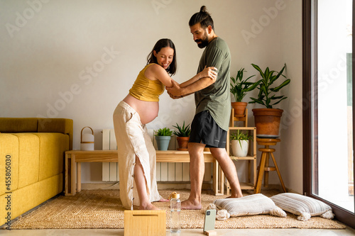 Home birth preparation exercises photo
