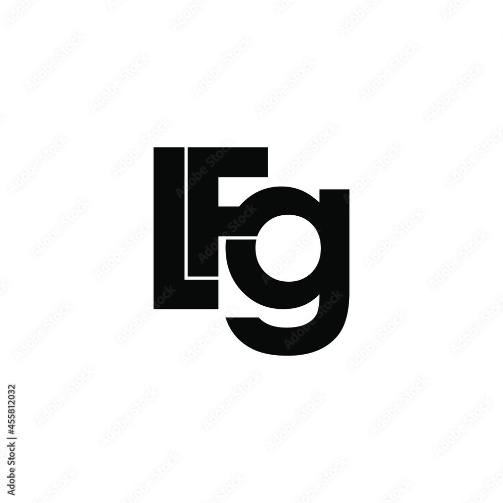 lfg initial letter monogram logo design lfg initial letter monogram logo design