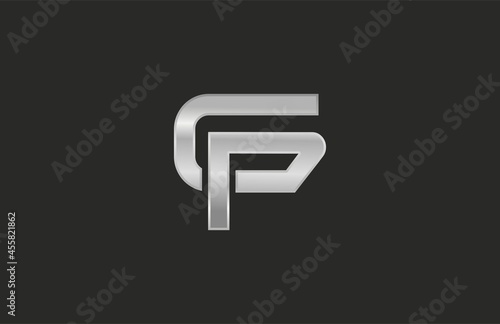 Letter GP Bold Combine Logo