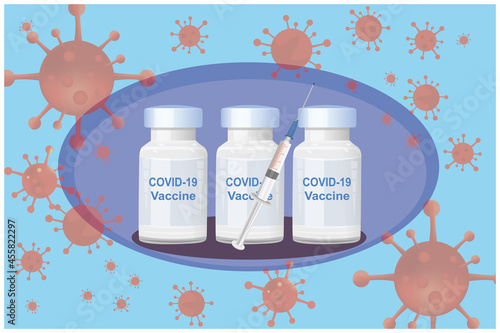 syringes and antiviral vaccines vector design