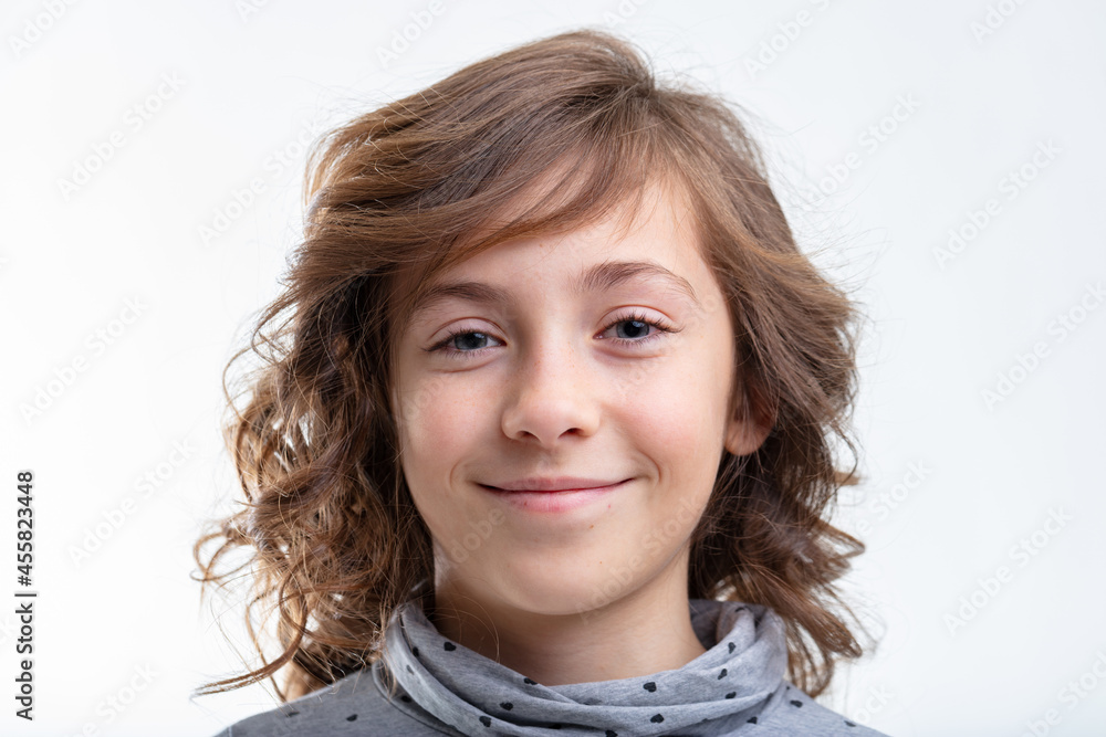 Beautiful little girl with a lovely vivacious smile Beautiful little girl with a lovely vivacious smile