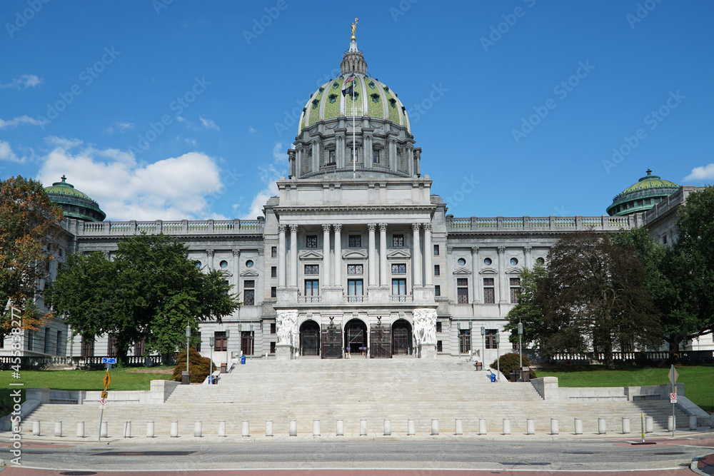 Pennsylvania State House in Harrisburg, PA - obrazy, fototapety, plakaty 