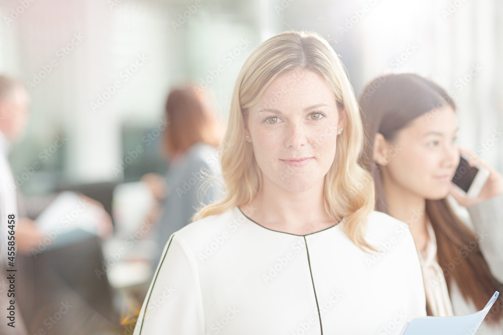 Portrait of confident businesswomen in office Portrait of confident businesswomen in office