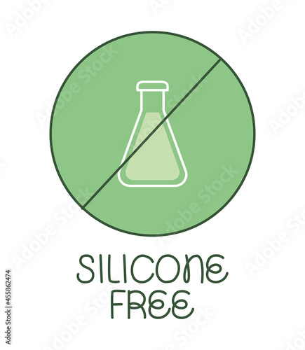 silicone free illustration