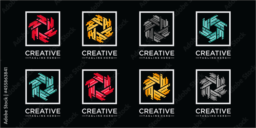 Together Modern Pattern Logo for Community and Business Consulting Company. Flat Vector Logo Design Template Element. letter community logo design concept Together Modern Pattern Logo for Community and Business Consulting Company. Flat Vector Logo Design Template Element. letter community logo design concept