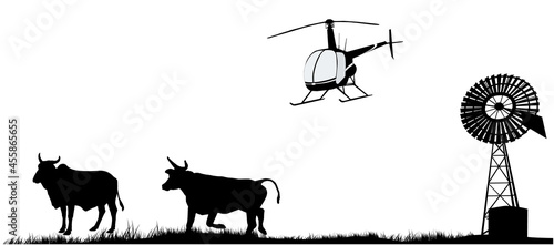 mustering Australia