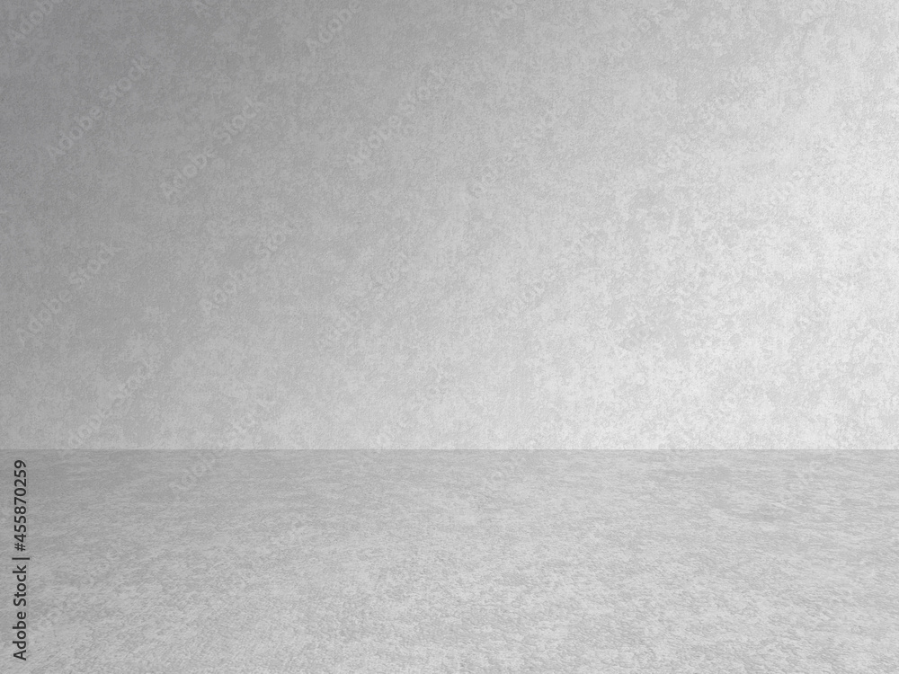Fototapeta premium empty gray interior with concrete wall