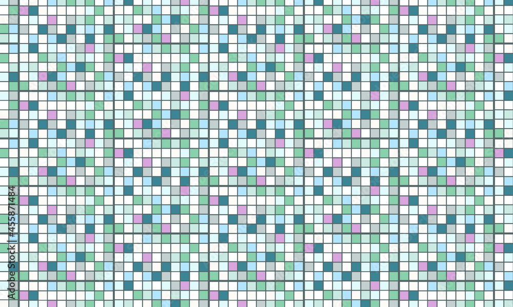 Fototapeta premium colorful pattern, Seamless vector rectangle pattern. Seamless tiles pattern. colourful square pattern.