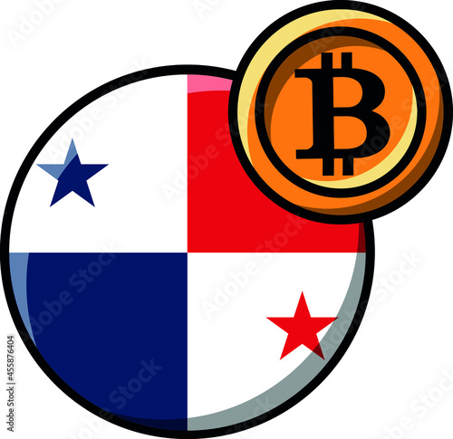 Panama flag bitcoin, legalized bitcoin, cryptocurrency