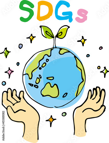 SDGs／ゆるいイラスト（手描き）