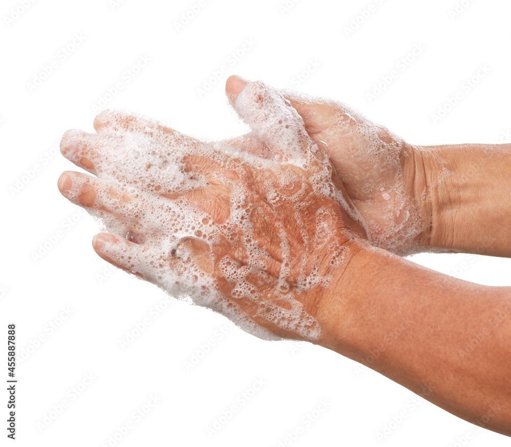 Fototapeta premium washing hands
