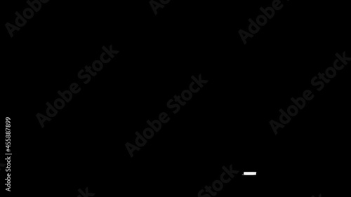 Concrete debris explosion with dust isolated on a black background. Debris splashes and falls to the ground.