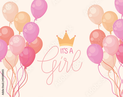its a girl card