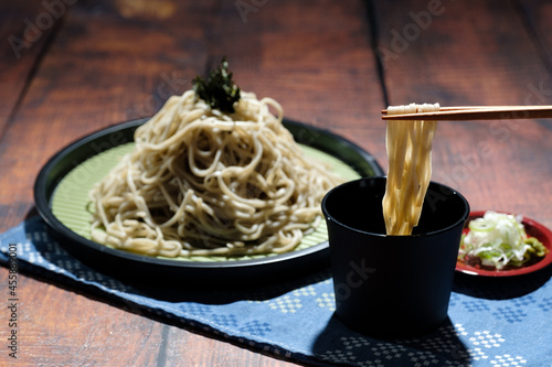 新そばの季節 ツルツル っと 美味しい ざる蕎麦