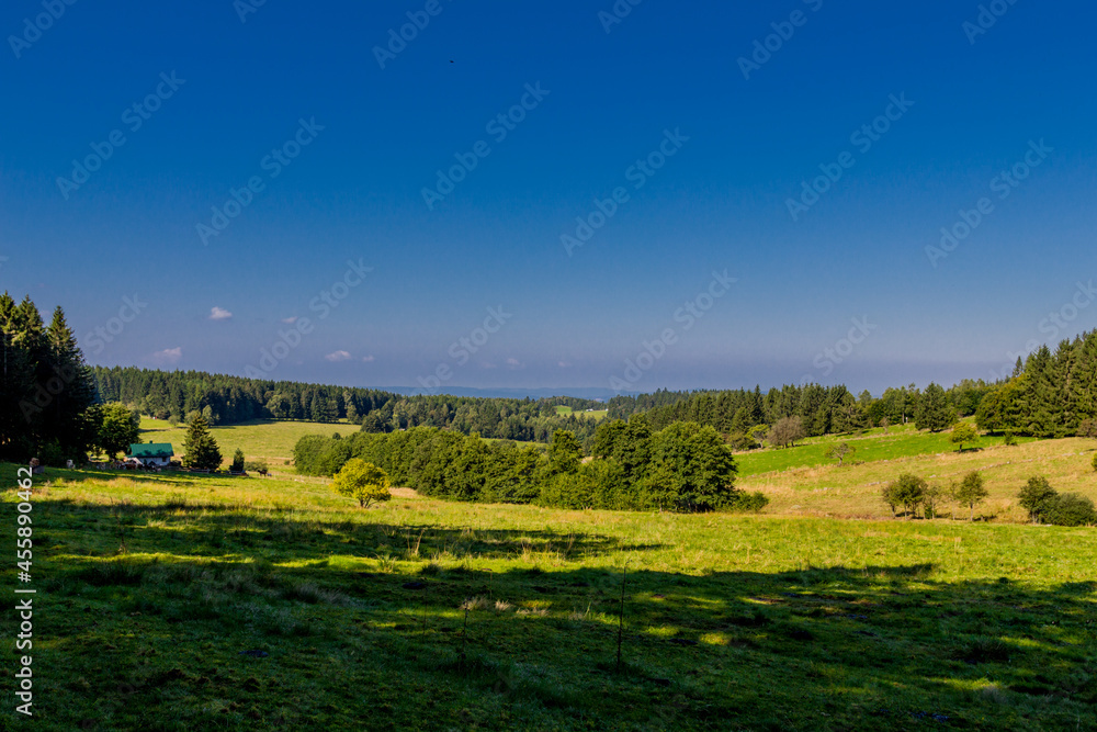 Schöner Spätsommer Spaziergang durch den Thüringer Wald - Steinbach-Hallenberg - Deutschland Schöner Spätsommer Spaziergang durch den Thüringer Wald - Steinbach-Hallenberg - Deutschland