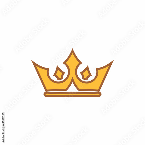 Crown Logo Template vector icon illustration design © evandri237@gmail