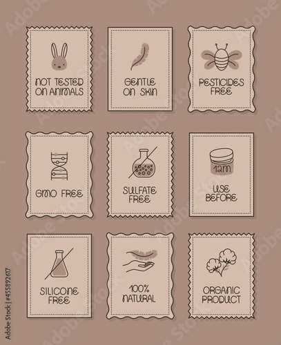 nine eco products tags