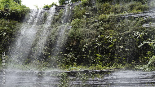 The natural waterfall in Rangamati district. 